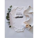 Limon Born For Adventure Yüzüklerin Efendisi Uzun Kol Organik Baskı Bebek Body