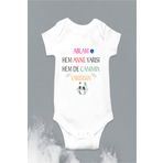 Limon Çocuk Unisex Ablam Hem Anne Yarısı Hem de Canımın Yarısısın Baskılı Bebek Zıbın