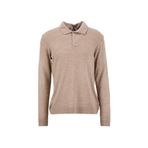 LİMON COMPANY Polo Yaka Basic Kazak, L, 5003303130, Bej, Erkek