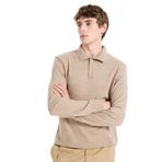LİMON COMPANY Polo Yaka Basic Kazak, S, 5003303130, Bej, Erkek