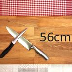 Limon Dekor XXL Profesyonel Kesme Tahtası | Masif Kayın Ağacı | 56x30 cm| Çift Taraflı Doğrama, Et (Steak) ve Sunum Tahtası | Şef Tipi Mutfak Ekipmanı