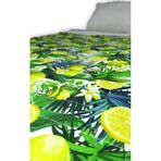 Limon Desenli Çift Taraflı 7kg 150x200 Ağır Yorgan/Battaniye