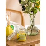 Limon Kokulu Bardak Mum (S6) - Sarı