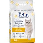 Limon Kokulu Topaklanan Ince Taneli Kedi Kumu 10 Lt