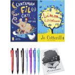 Limon Kütüphanesi ve Çantamdan Fil Çıktı 2'li Set - Kalem