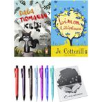 Limon Kütüphanesi ve Dağa Tırmanan Kedi 2'li Set - Kalem