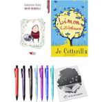 Limon Kütüphanesi ve Mor Benekli 2'li Set - Kalem