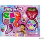 Limon Oyuncak Limon Kutulu Çilekli Makyaj ve Takı Seti 6+ Yaş Kız Çocuklar İçin Eğlenceli