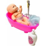 Limon Oyuncak Pilli Küvetli Banyo Oyun Seti Küvetli Bebek Su Püskürten Küvet