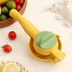 Limon Sarısı Büyük Çok Fonksiyonlu Limon Sıkacağı, Popüler Portakal Greyfurt Nar Manuel Suyu Sıkacağı Pres Makinesi (Yurt Dışından) - Corers - Renkli