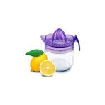Limon Sıkacağı, Cam Gövde, Plastik Sıkacak, 300 ml (Mor)