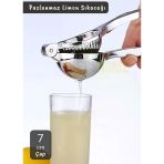 Limon Sıkacağı Paslanmaz Narenciye Sıkacağı Çelik Mandalina Sıkacağı 22 cm