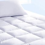 Limon Soft Kapitone Fitted Full Kenar Su Sıvı Geçirmez Yatak Koruyucu Alez Çarşaf Beyaz 180x200