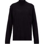 Limon Yarım Balıkçı Yaka Basic Düz Siyah Erkek Kazak MML5WM-KZK9527 - XL