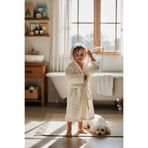 Limon's Baby %100 Pamuk 4 Kat Müslin Ekru Çocuk Bornozu
