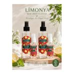 Lımonya Nane Limon Kolonyası 150 Ml + 50 Ml Set | 80° Ferahlatıcı Sprey Kolonya