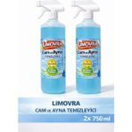 Limovra Cam - Ayna Temizleyici 2'Lİ SET 750ML - Bitkisel - 750 ml