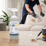 Limprox F-26 Profesyonel Halı ve Koltuk Leke Çıkarıcı Sprey 1 Litre - Genel Amaçlı Leke Sökücü Temizleyici - 1 lt