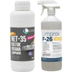 Limprox Net- 35 Halı Koltuk Köpüksüz Deterjanı Şampuanı Ilacı 1 Litre - Genel Leke Çıkarıcı F- 26 Litre