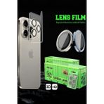 Lims Store Newface Apple iPhone 17 Pro Raze Metal Kamera Lens - Gümüş