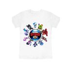 Lin Grup Baskılı Kız Erkek Unisex Tişört