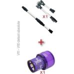 Lin Grup Dyson V11 V15 Detect Absolute Modelleri ile Uyumlu Filtre ve Boru Seti