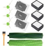 Lin Grup Irobot Roomba E5, E6, I7, I7 Uyumlu Hepa Filtre Toz Torbası Ve Fırça Yedek
