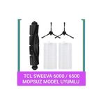 Lin Grup Tcl Sweeva 6000 6500 Mopsuz Model Ile Ile Uyumlu Yedek Fırça Filtre Seti