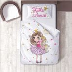 Lina Home Bebek, Çocuk Odası Micro Pamuk Saten Tek Kişilik Çarşafsız Nevresim Takımı Model 00081 - Renkli - 160 x 220 cm