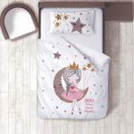 Lina Home Bebek, Çocuk Odası Micro Pamuk Saten Tek Kişilik Çarşafsız Nevresim Takımı Model 00086 - Renkli - 160 x 220 cm