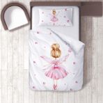 Lina Home Bebek, Çocuk Odası Micro Pamuk Saten Tek Kişilik Çarşafsız Nevresim Takımı Model 00246 - Renkli - 160 x 220 cm