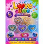 Lina Love Slime Metalik 5’li Set – Parlak Şeffaf Yumuşak Esnek Slime Oyuncak