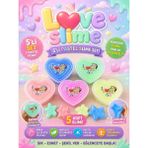Lina Love Slime Pastel 5’li Set – Parlak Şeffaf Yumuşak Esnek Slime Oyuncak