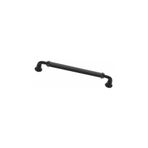 Lina Mat Siyah 256mm Metal Lüks Çekmece Dolap Mobilya Kulpları