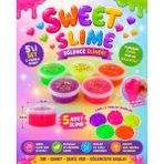 Lina Sweet Slime Florsan 5’li Set – Parlak Şeffaf Yumuşak Esnek Slime Oyuncak