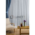 Lina01 Sık Pileli 1X3 Tül Perde Salon Balkon Mutfak Tülü, 450 x 240