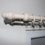 Linadora 28 mm 120 cm Beyaz Ahşap Rustik