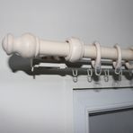 Linadora 28 mm 160 cm Beyaz Ahşap Rustik