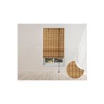 Linadora Adramis 90x180 cm Katlamalı Bambu Stor Perde