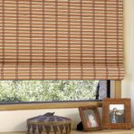 Linadora Avanos Bej-Krem 140x160 cm Bambu Stor Perde