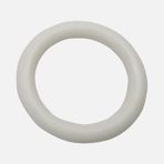 Linadora Beyaz 28 mm Ahşap Halka