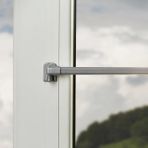 Linadora Oval 80-140 cm 2'li Mat Krom %75 Uzamalı Briz Çubuğu