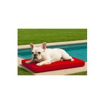 linapetshop Su Geçirmez Dış Mekan Küçük Boy Köpek Yatağı Fermuarlı 49x67x7 cm