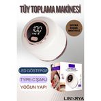 Linarya M116 Dijital Ekranlı Extra Bıçaklı Şarjlı Tüy Temizleme ve Tiftik Temizleme Makinesi