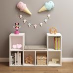 LİNAZA MONTESSORİ MİNDERLİ KİTAPLIK
