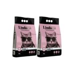 Lindo Cat 2 Adet 10 L Pudra Kokulu Parfümlü Bentonit Topaklanan İnce Taneli Kedi Kumu
