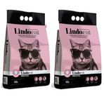 Lindo Cat 2x10 lt Bebek Parfümlü İnce Taneli Bentonit Kedi Kumu