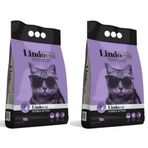 Lindo Cat Double Action 2x10 lt Lavanta ve Argan Kokulu İnce Taneli Kedi Kumu