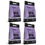 Lindo Cat Lavanta ve Argan Kokulu İnce Taneli Topaklaşan 4x10 lt Kedi Kumu