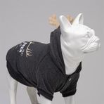 Lindo Club N. Deer Beden 1 Antrasit Köpek Sweatshirt
